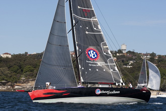 Southern Excellence gets going in her ideal conditions - Audi Winter Series Race 2011 © www.SailPix.com.au http://www.SailPix.com.au
